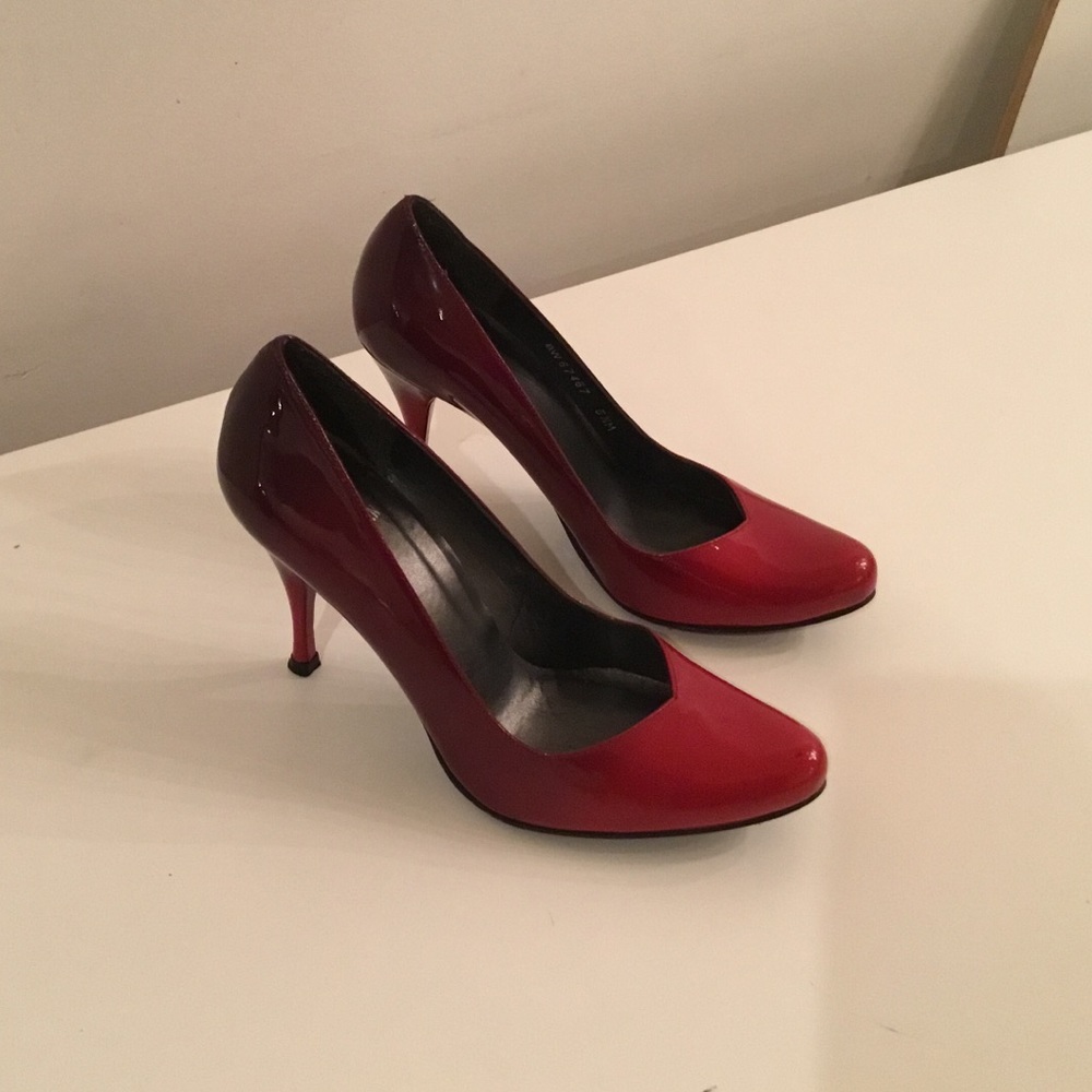 Stuart Weitzman Ruby Red Pumps/ Holiday parties